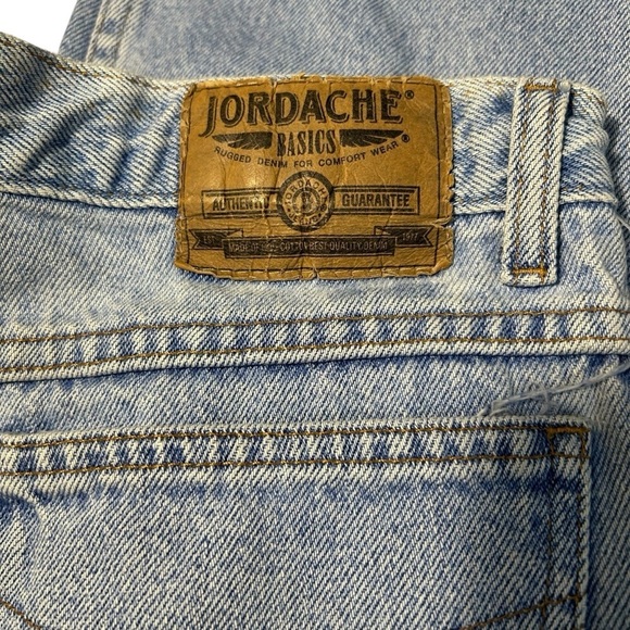 JORDACHE Wide Leg Tapered High Waisted Jeans Sz 12 - Picture 7 of 14